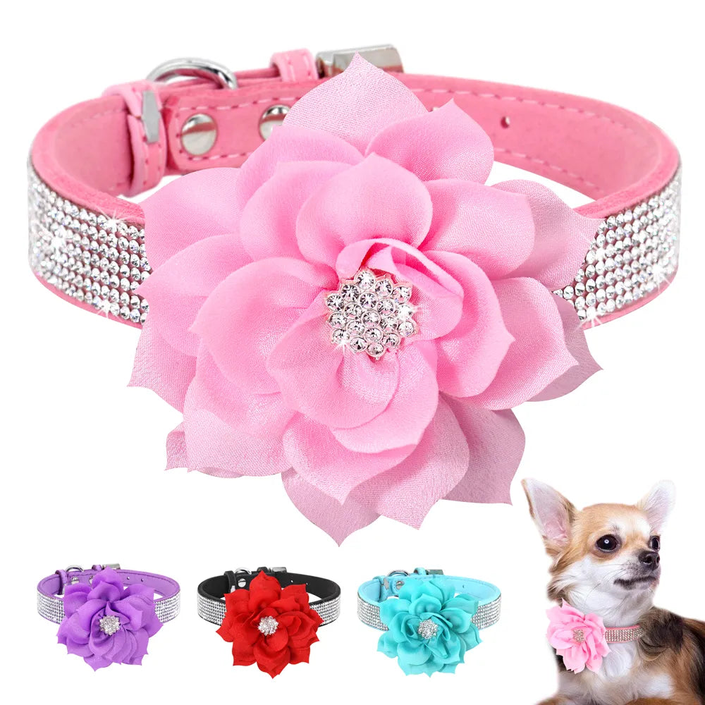 Bling Rhinestone Luxury Dog Collar
