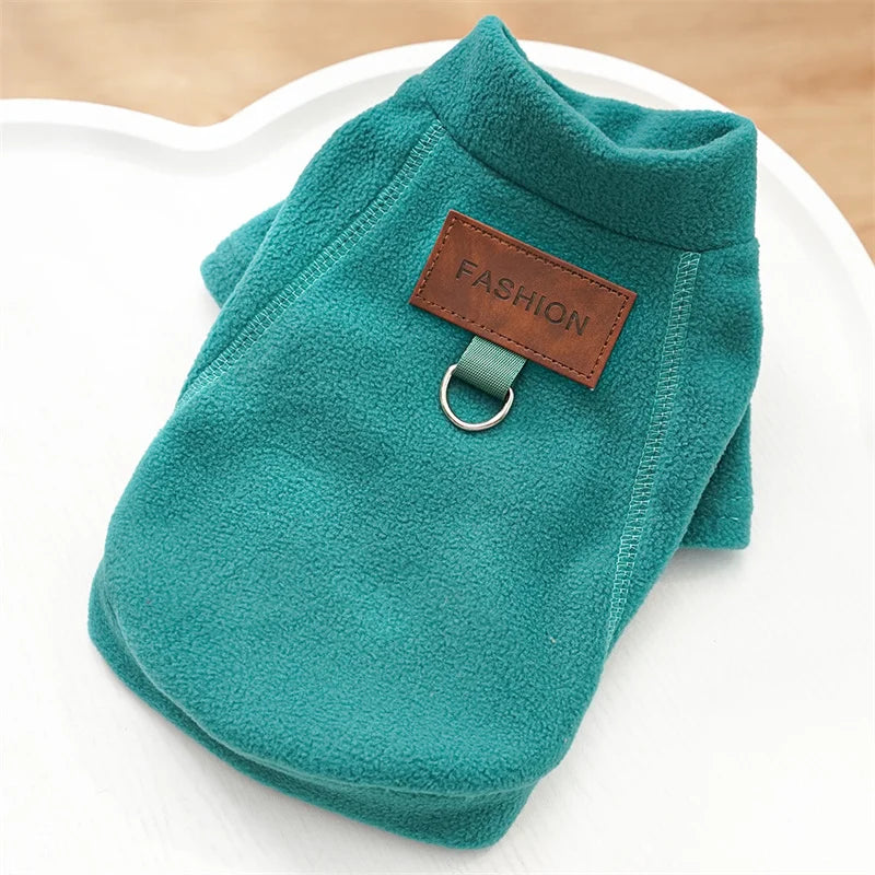 Warm Dog Hoodie Fleece Coat