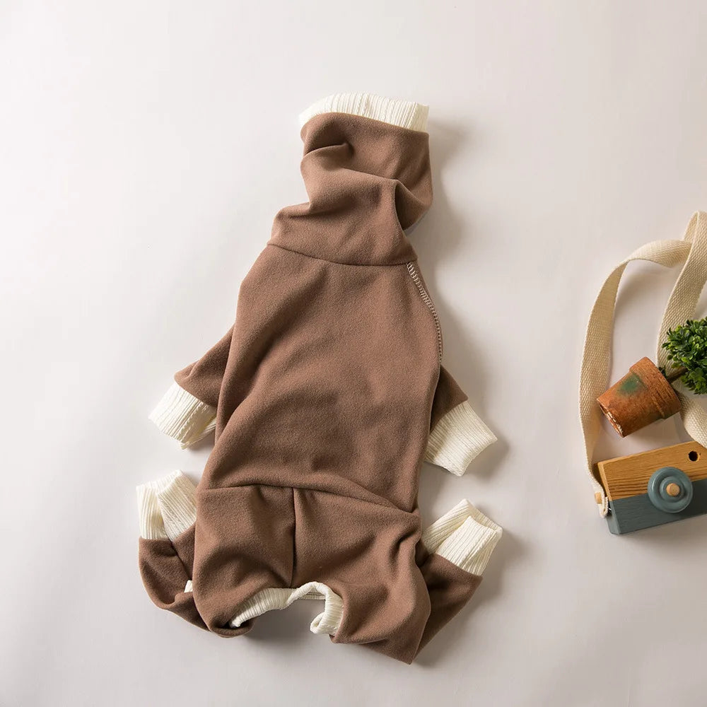 Cozy Italian Greyhound Dog Jumpsuit