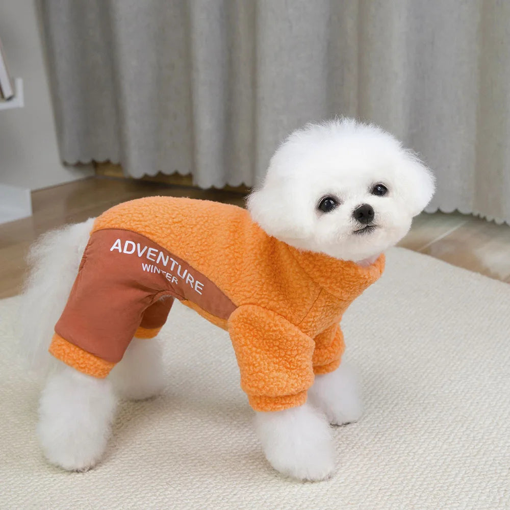 Adventure Fleece Dog Onesie