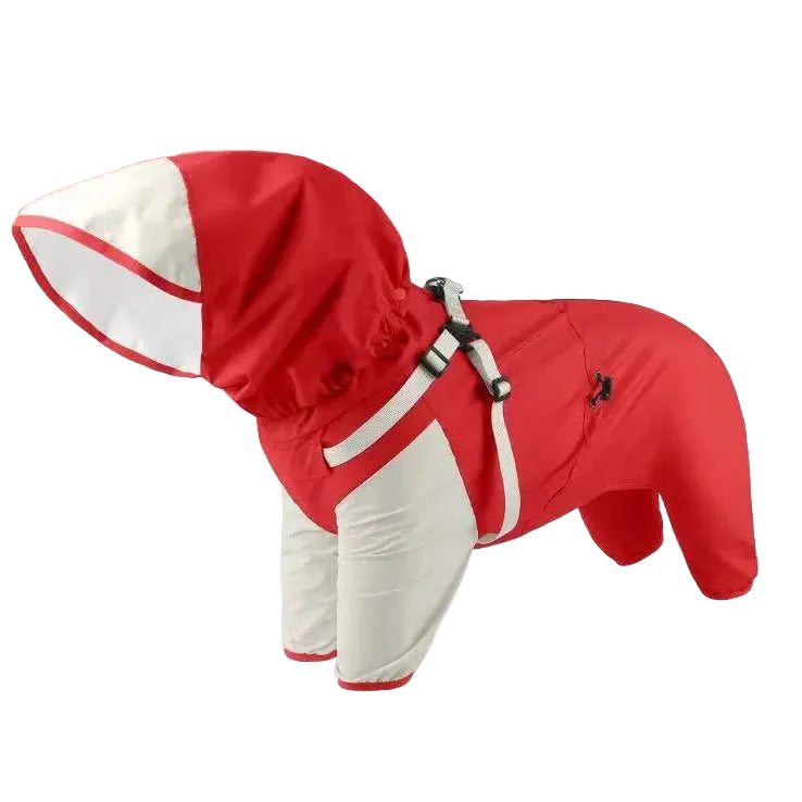 Waterproof Hooded Dog Jacket