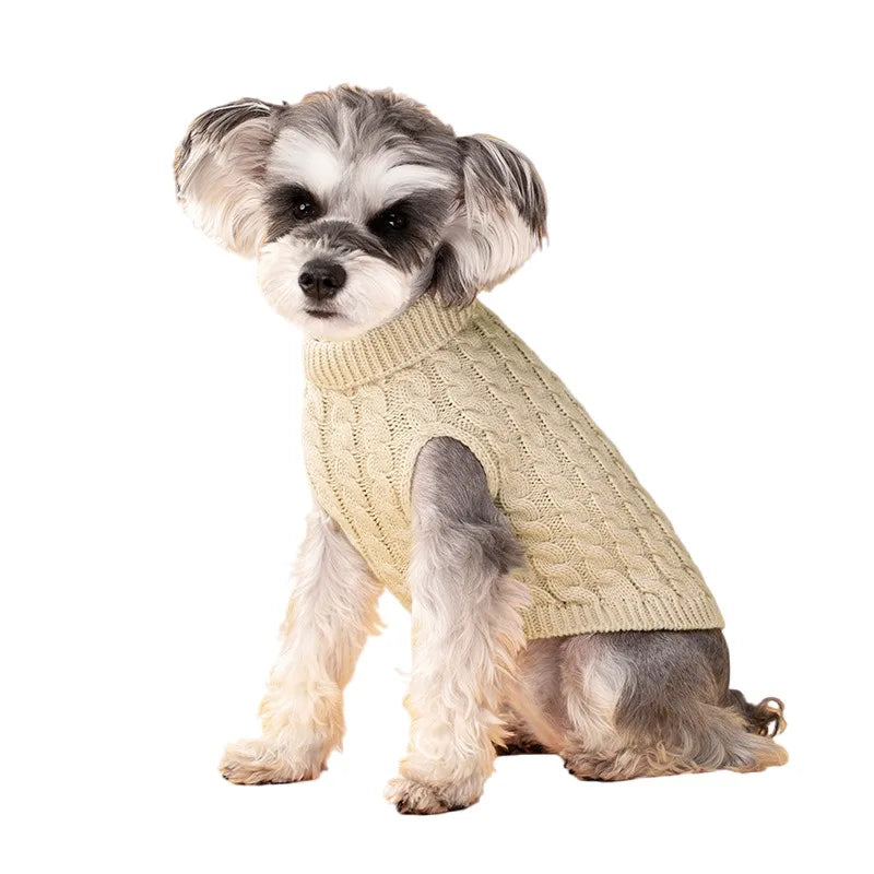 Warm Knitted Dog Sweaters