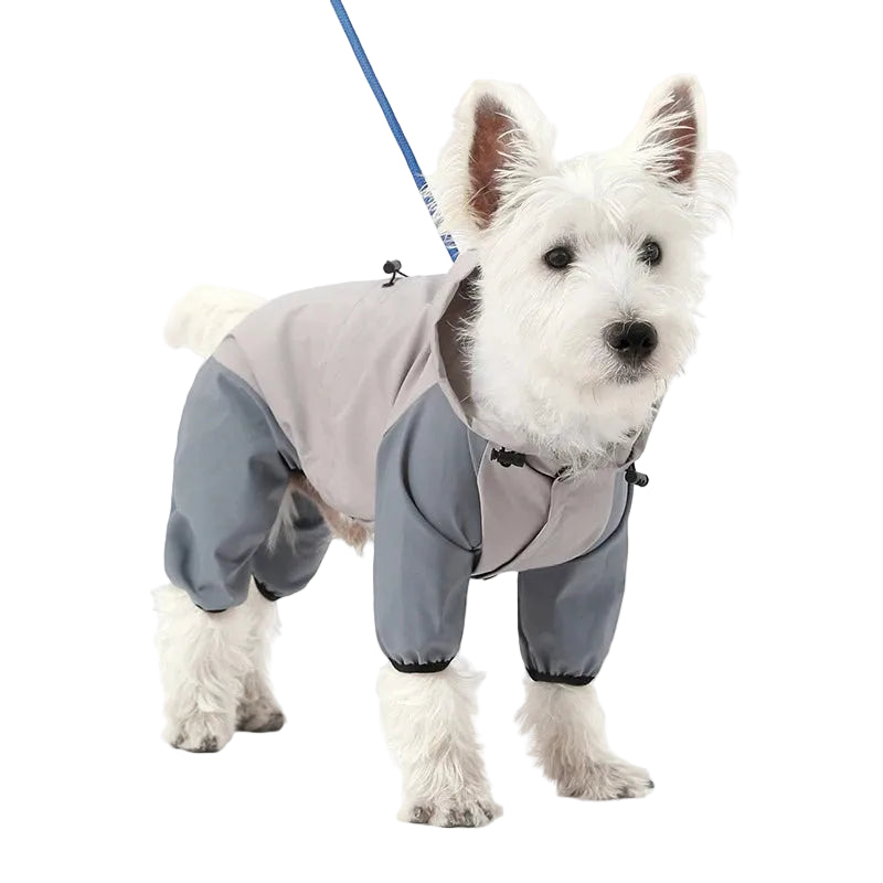 Waterproof Dog Raincoat Jumpsuit