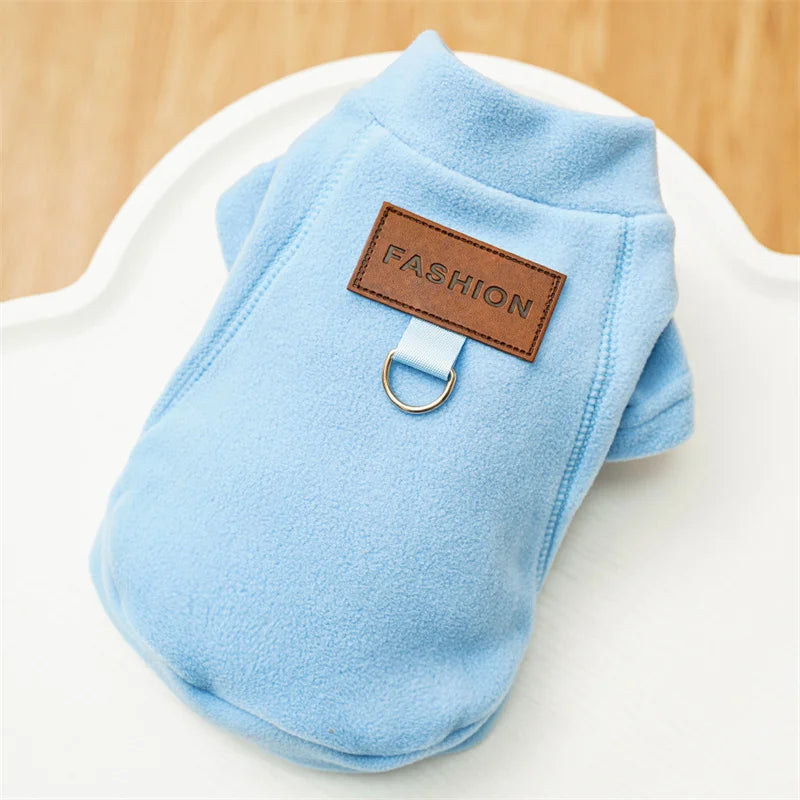 Warm Dog Hoodie Fleece Coat