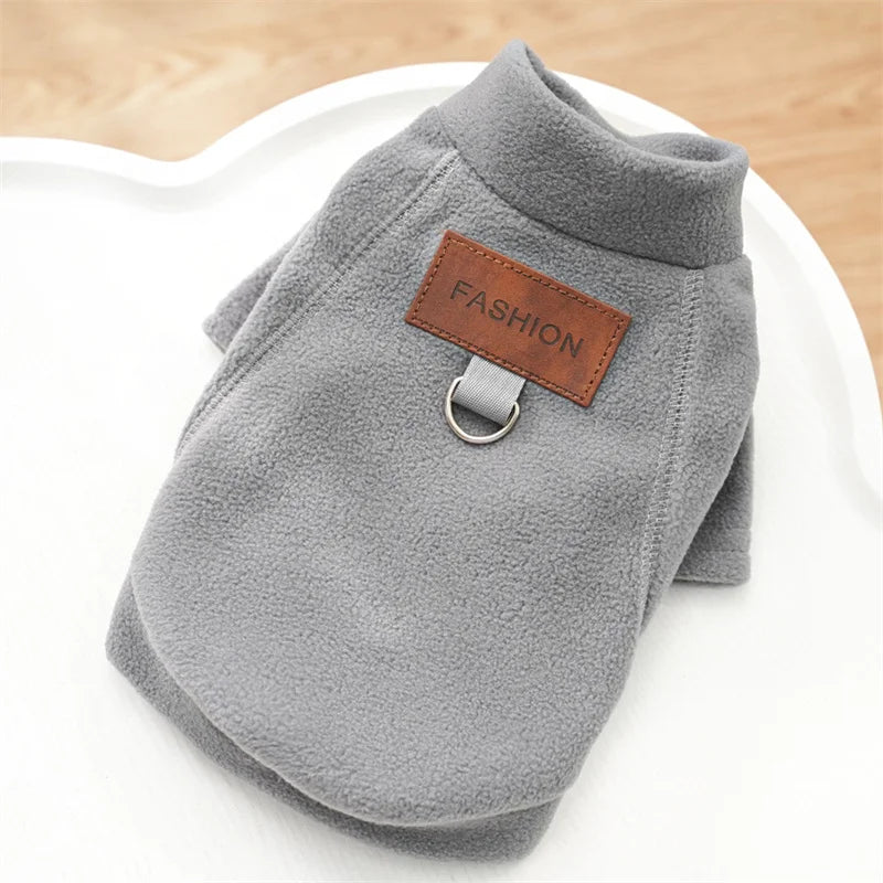 Warm Dog Hoodie Fleece Coat