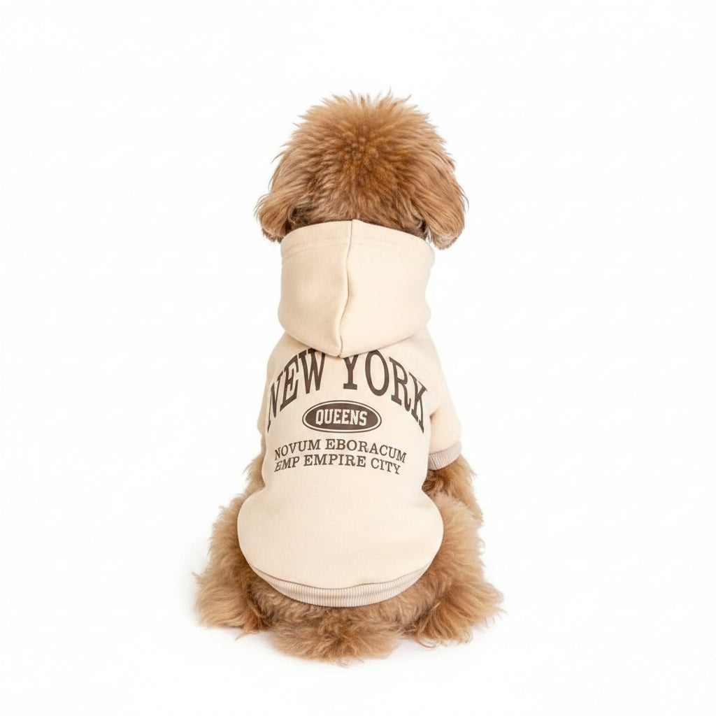 New York Pet Hoodie – Cozy Dog Sweatshirt