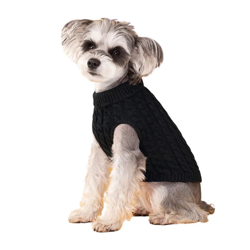 Warm Knitted Dog Sweaters