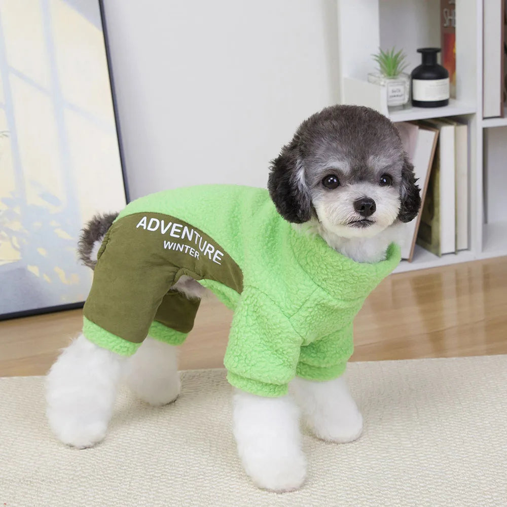 Adventure Fleece Dog Onesie