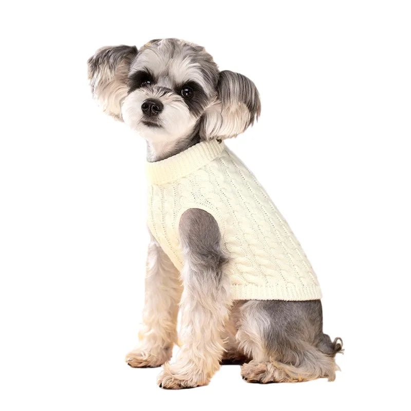 Warm Knitted Dog Sweaters