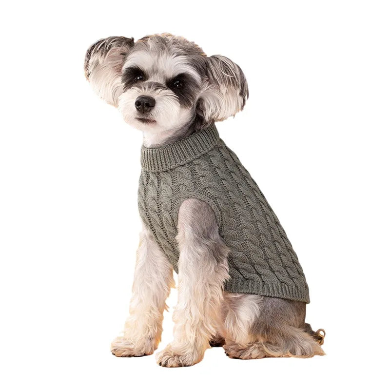 Warm Knitted Dog Sweaters