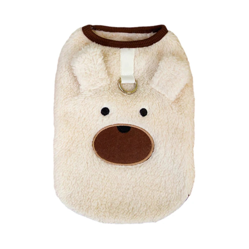 Soft Fleece Dog VWinter Warm Sweaters