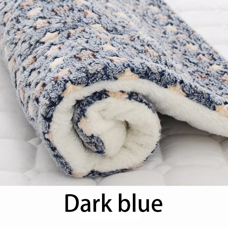 Pet Sleeping Mat Soft Thickened Blanket
