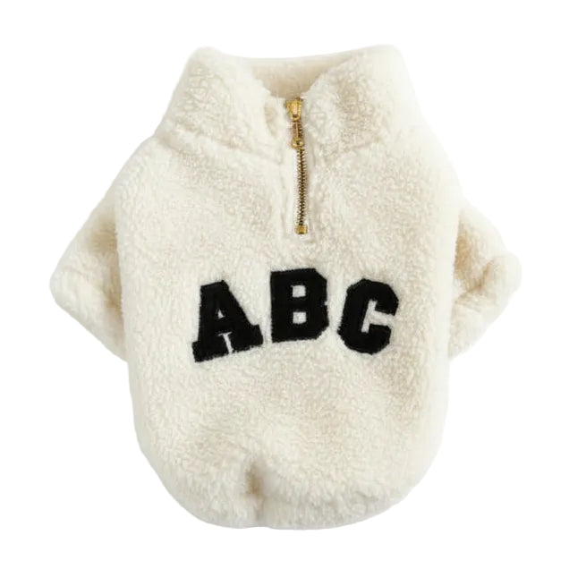 Cozy Thick Fleece Dog Sweatshirt