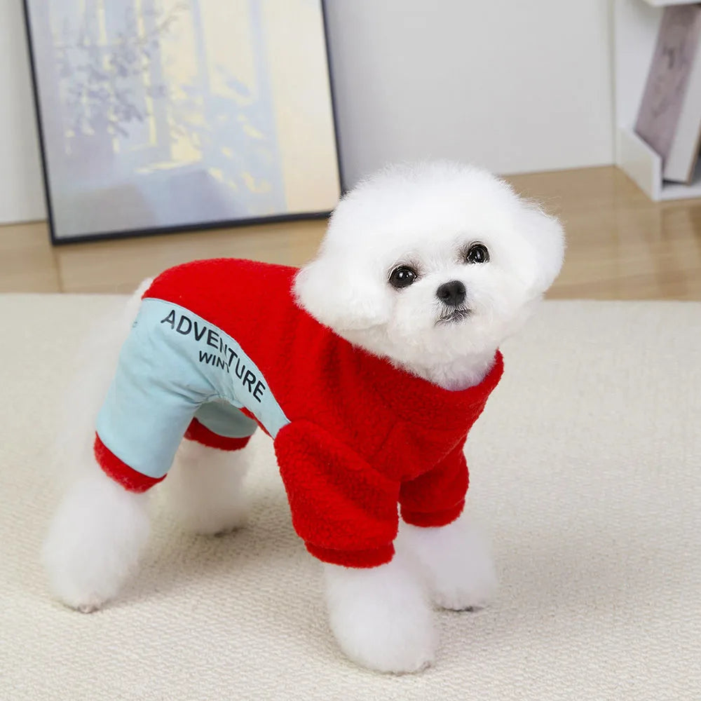 Adventure Fleece Dog Onesie