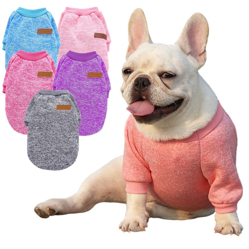 Winter Sweatshirt Dog Clothes