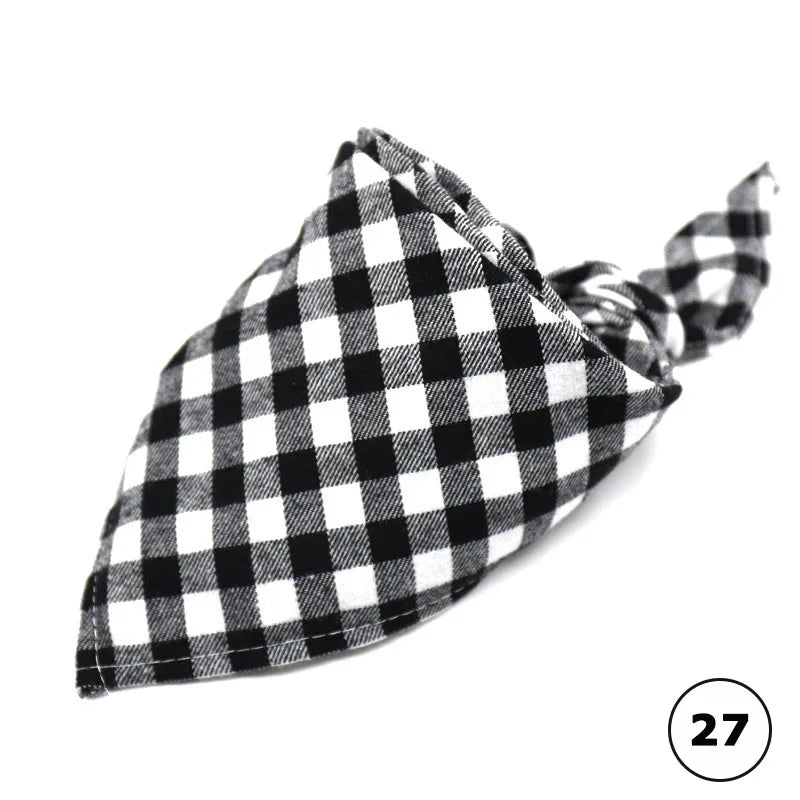 Classic Plaid Dog Bandana