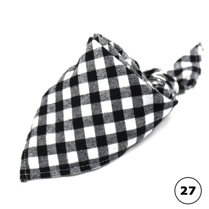 Classic Plaid Dog Bandana