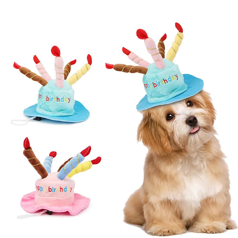 Dog Birthday Candle Hat