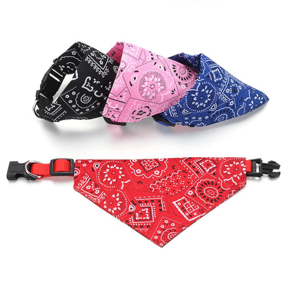 Adjustable Washable Dog Bandana Scarf