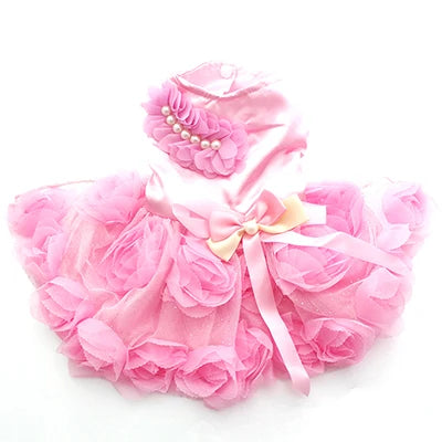 Princess Dog Wedding Tutu Dresses