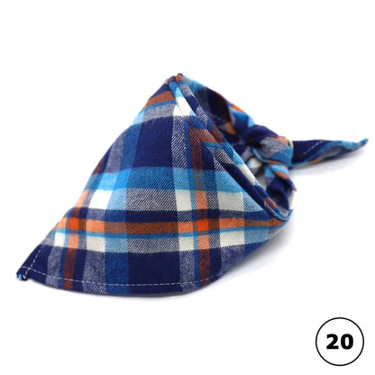 Classic Plaid Dog Bandana