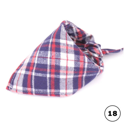 Classic Plaid Dog Bandana