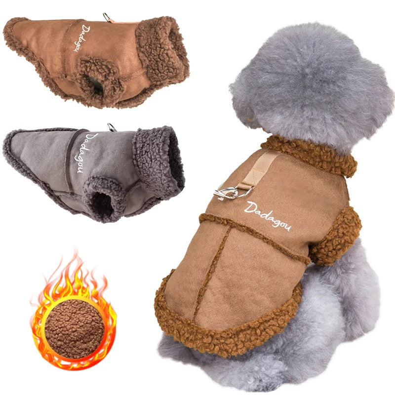 British Fleece Dog Coat