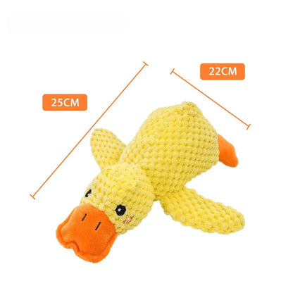 Pet Plush Duck Chew Squeaky Toys