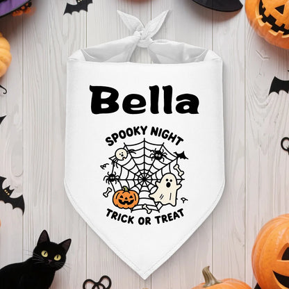 Custom Halloween Dog Bandanas