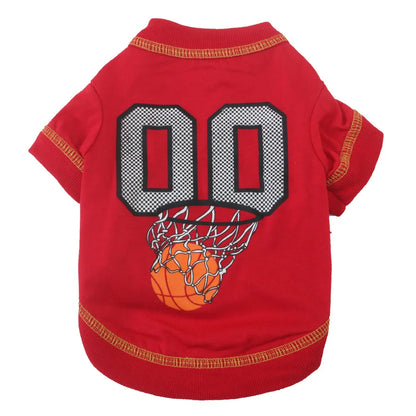 Basketball Style Pet T-Shirt
