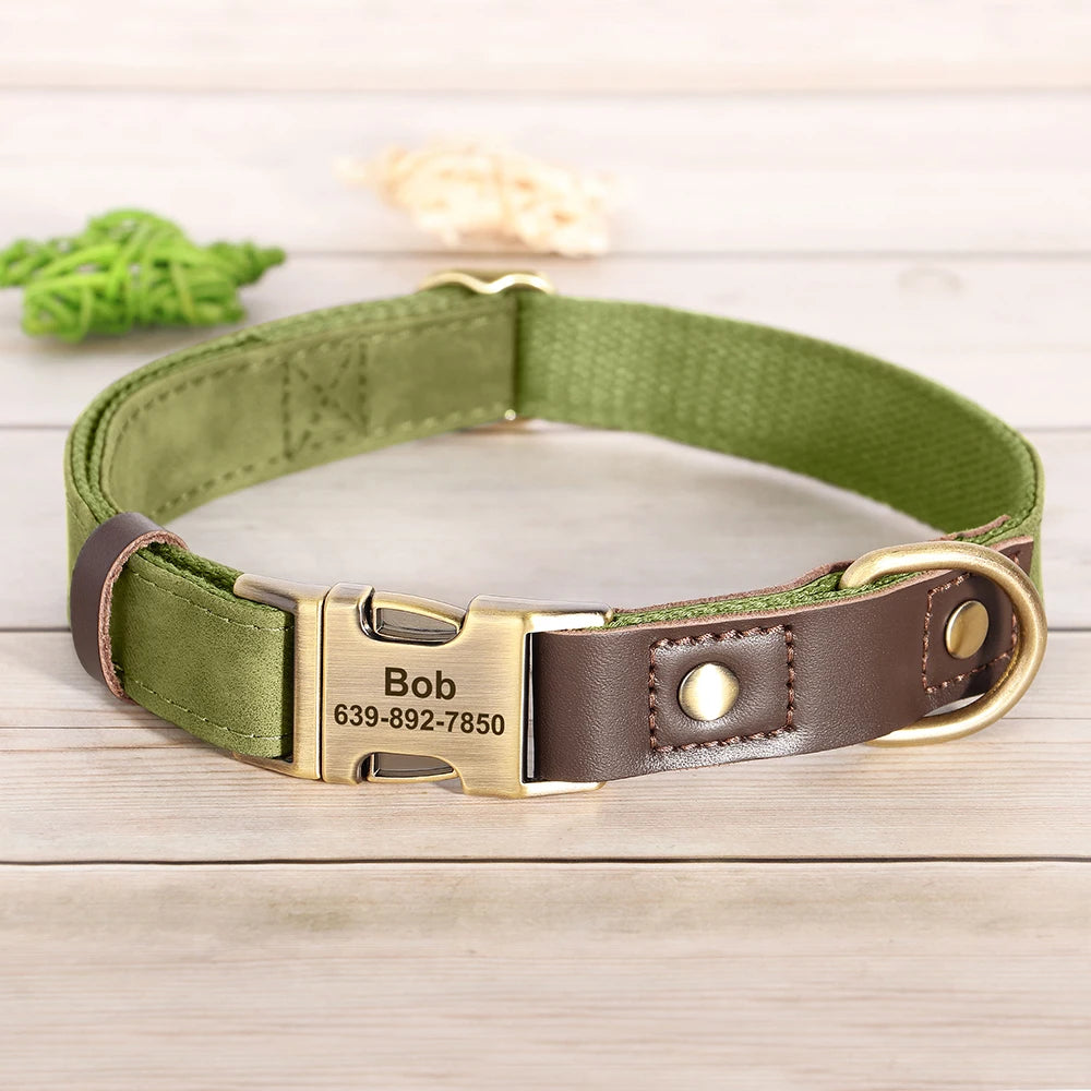 Custom Leather Dog Collar