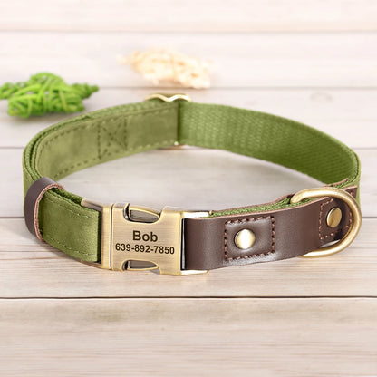Custom Leather Dog Collar