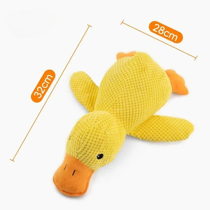 Pet Plush Duck Chew Squeaky Toys