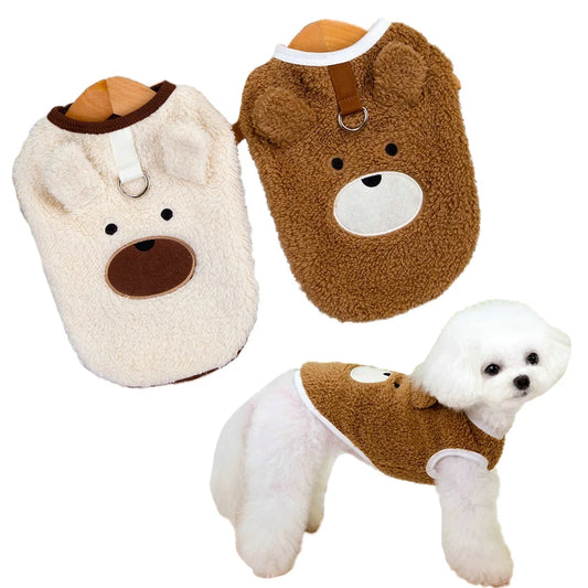 Soft Fleece Dog VWinter Warm Sweaters