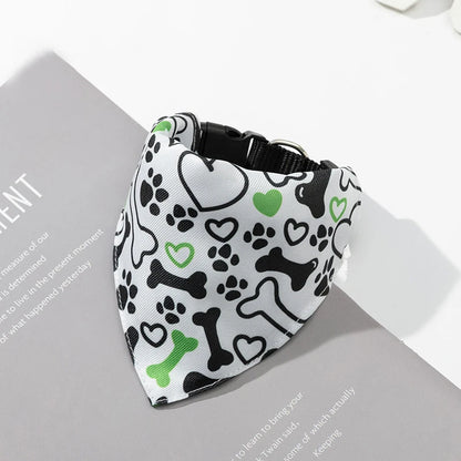 Adjustable Dog Bandana Collar – Stylish Pet Scarf