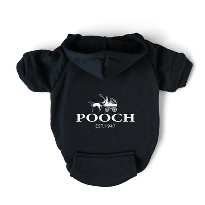 Pooch Fleece-Lined Dog Hoodies