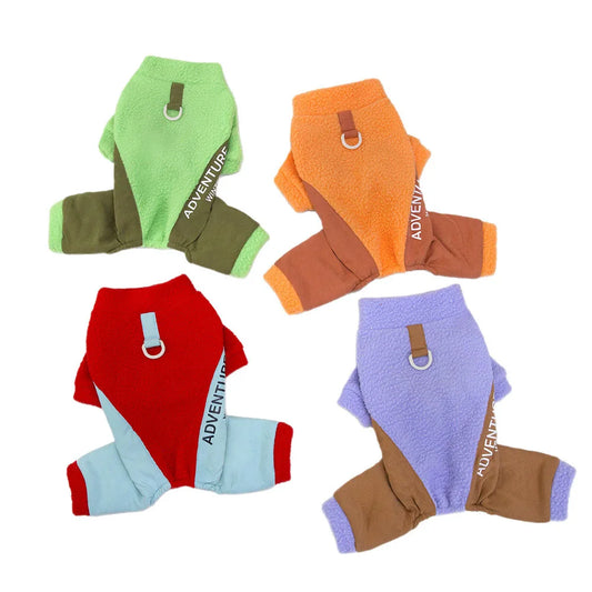 Adventure Fleece Dog Onesie