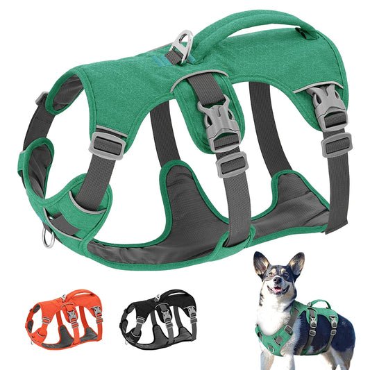 Reflective Nylon Dog Harness Durable Vest