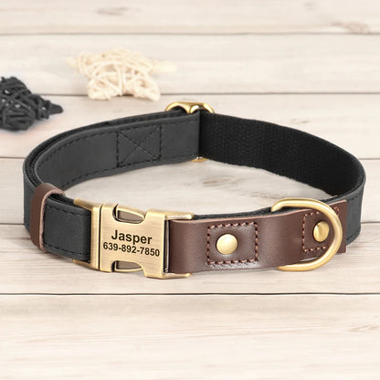 Custom Leather Dog Collar
