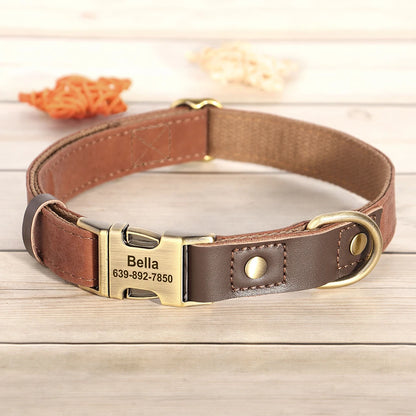Custom Leather Dog Collar
