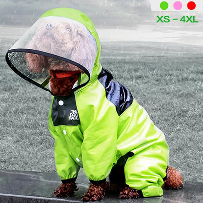 The Dog Face Raincoat Waterproof Jacket
