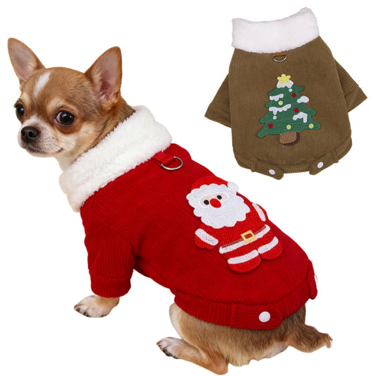 Cozy Christmas Dog Coat