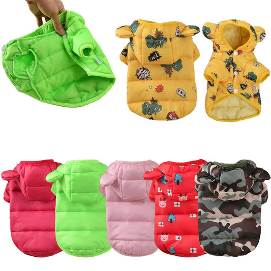 Winter Dog Windproof Coat Jacket