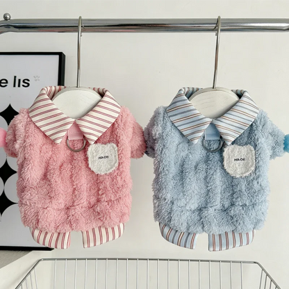 Soft Plush Winter Fashion Dog Hoodie