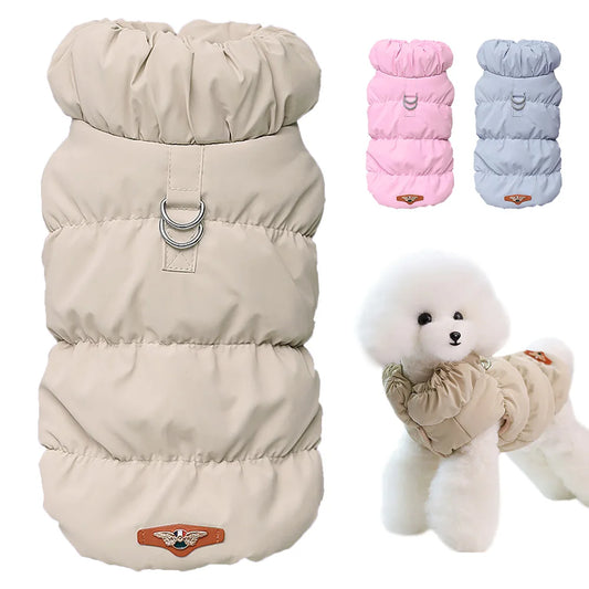 Warm Dog Clothes Soft Pet Jacket