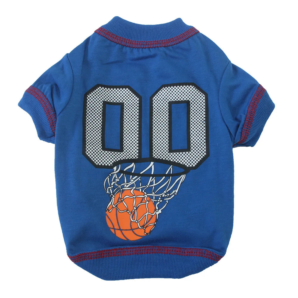 Basketball Style Pet T-Shirt