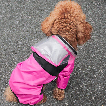 The Dog Face Raincoat Waterproof Jacket