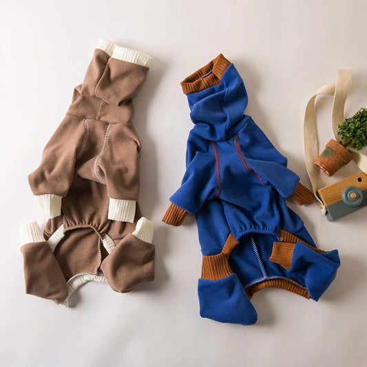 Cozy Italian Greyhound Dog Jumpsuit