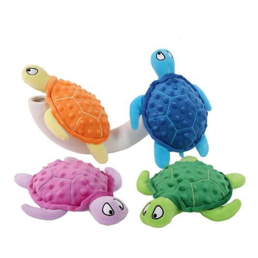 Turtle Squeak Dog Toy