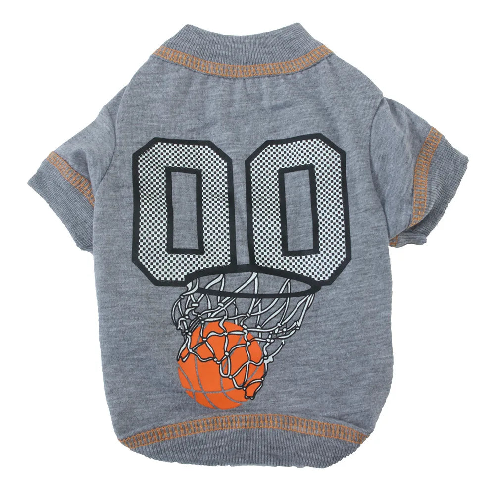 Basketball Style Pet T-Shirt